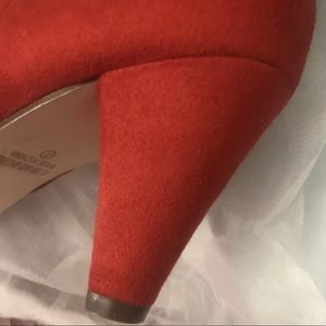 Chase + Chloe Shoes - New Sz 7 Chase & Chloe Red Short Boots Chase + Chloe Shoes - New Sz 7 Chase & Chloe Red Short Boots